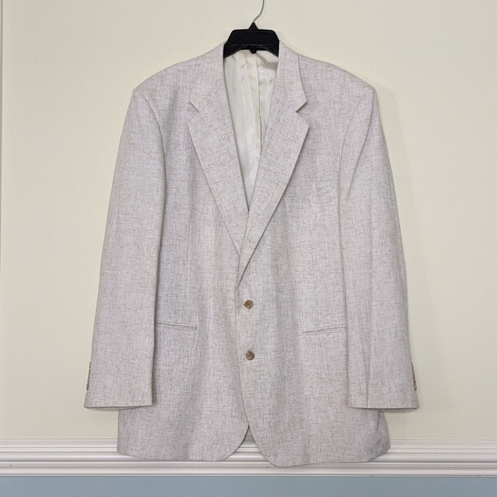 Pebble Beach Men's Linen Suit Jacket